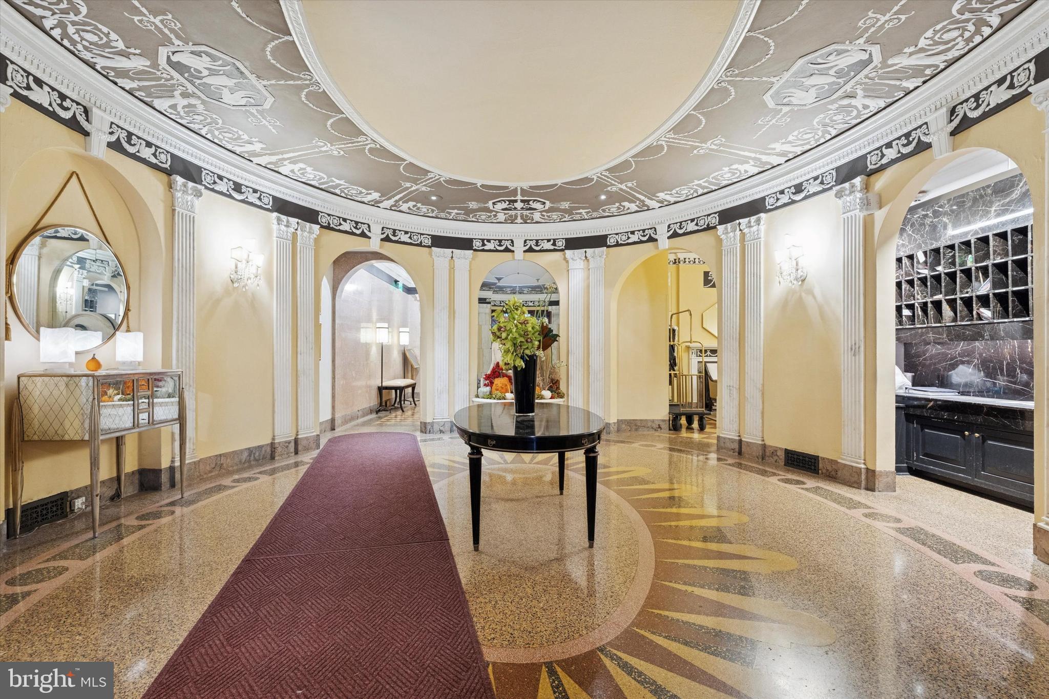 1900-00 Rittenhouse Square, Unit 3C Philadelphia, PA 19103 - Photo 2 of 25 a view of a living room and dining room