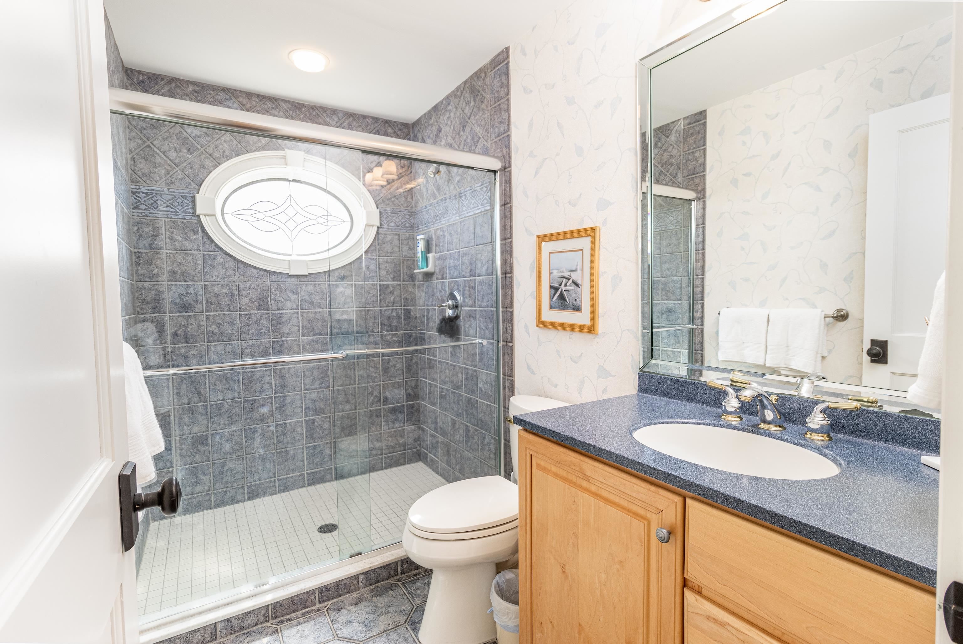 153 76th Street Avalon, NJ 08202 - Photo 17 of 33 a bathroom with a sink toilet and shower
