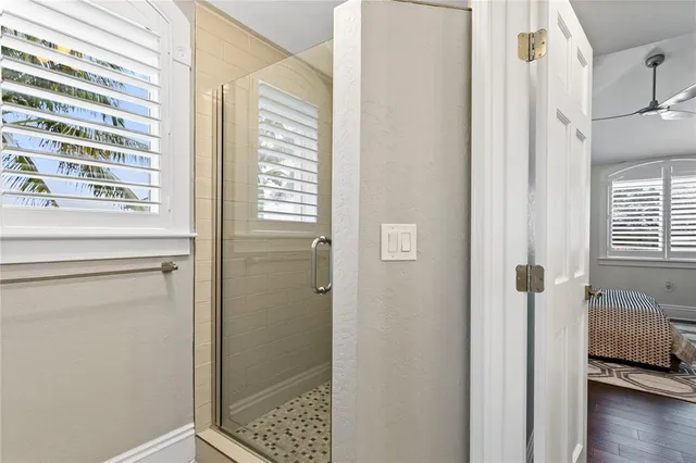 a view of livingroom with furniture wooden floor and window