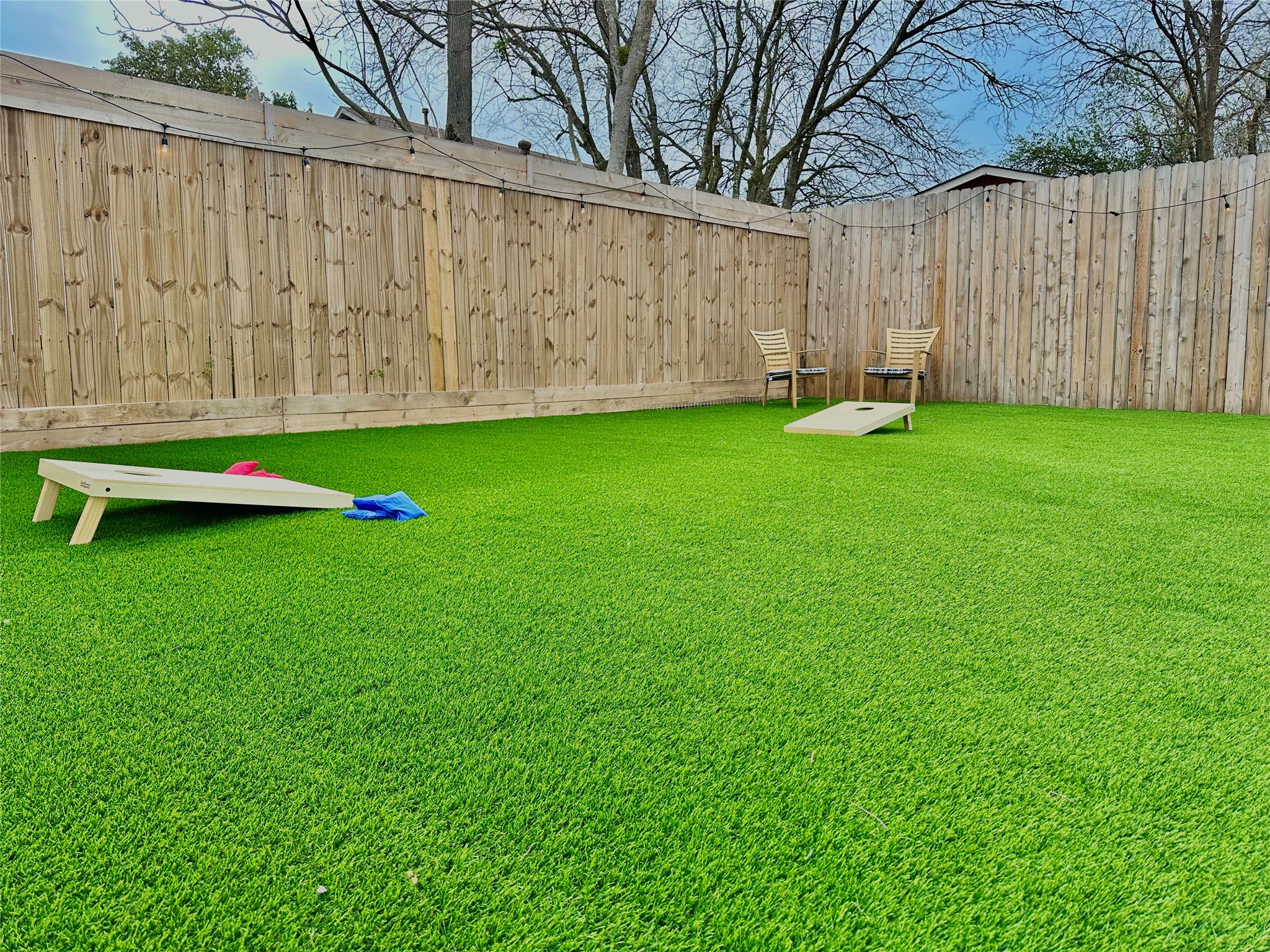 5405 Meadow Crest Austin, TX 78744 - Photo 27 of 33 a view of yard with wooden fence