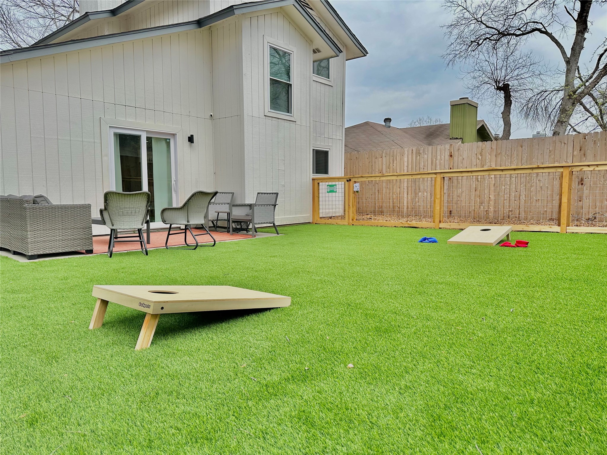 5405 Meadow Crest Austin, TX 78744 - Photo 28 of 33 a view of a house with a yard