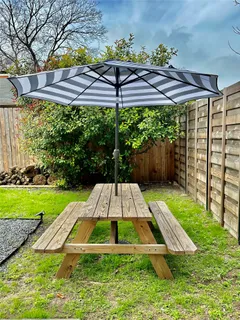 a view of yard with an outdoor space