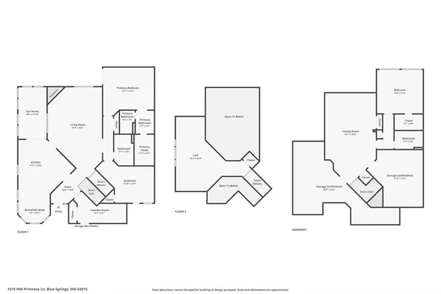 $369,900 | 1515 Northwest Primrose, Blue Springs, MO 64015