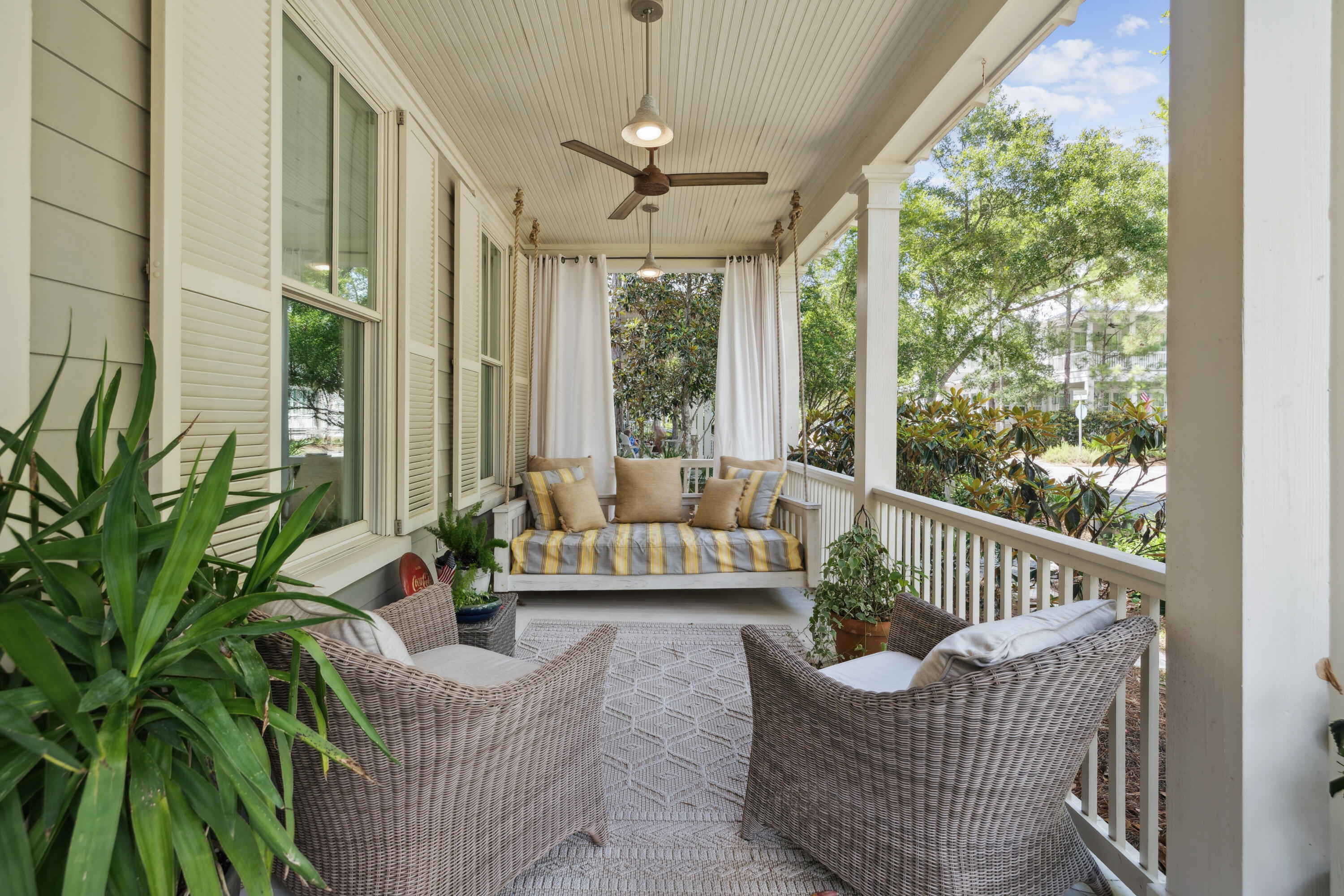 58 Pine Needle Way Santa Rosa Beach, FL 32459 - Photo 6 of 33 Front Porch Swing 2