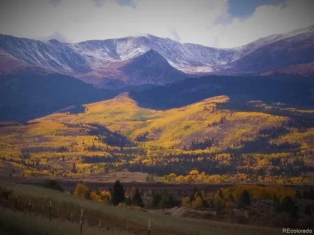 a view of an outdoor space with mountain view