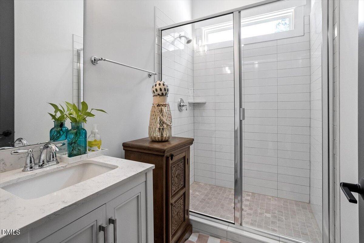 15032 Westerfield Road Wake Forest, NC 27587 - Photo 17 of 39 Main Level Bathroom