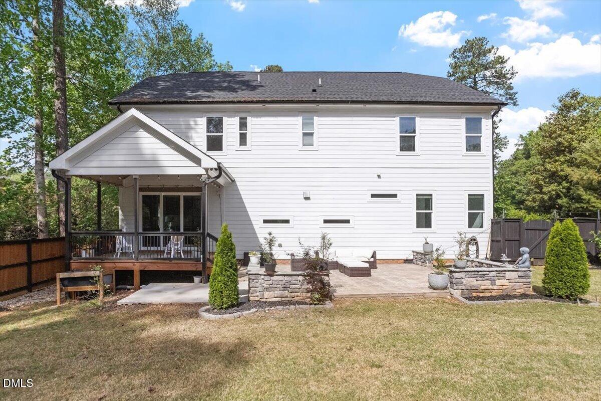 15032 Westerfield Road Wake Forest, NC 27587 - Photo 34 of 39 Exterior Back