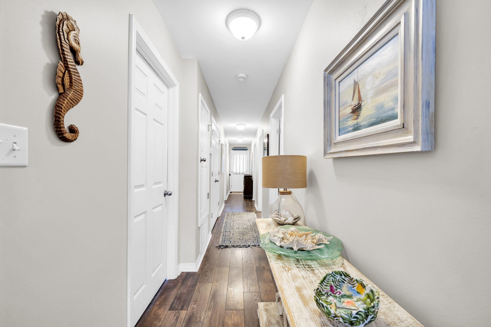 386 Hunters Road Santa Rosa Beach, FL 32459 - Photo 20 of 35 a view of entryway with wooden floor