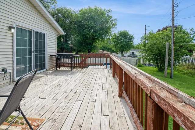 a view of balcony and deck