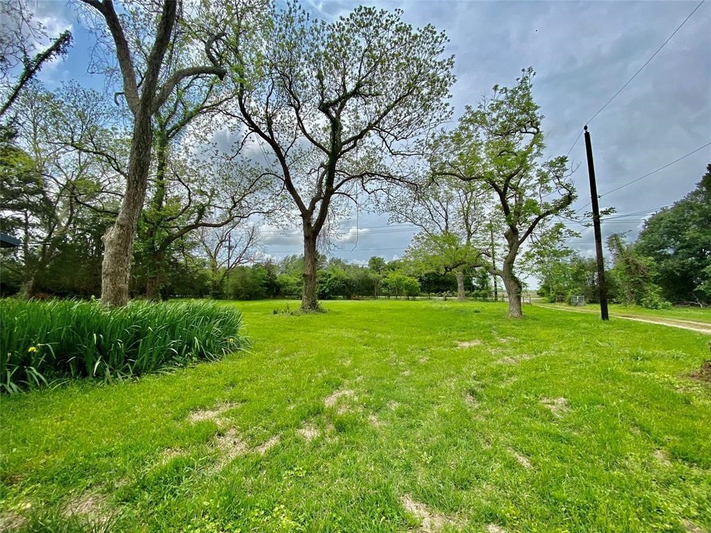 6716 Sjolander Road Baytown, TX 77521 - Photo 26 of 26 This is a spacious and lush green property featuring mature trees, providing ample shade and a serene atmosphere. Ideal for buyers looking for a natural setting with potential for landscaping or outdoor living spaces.