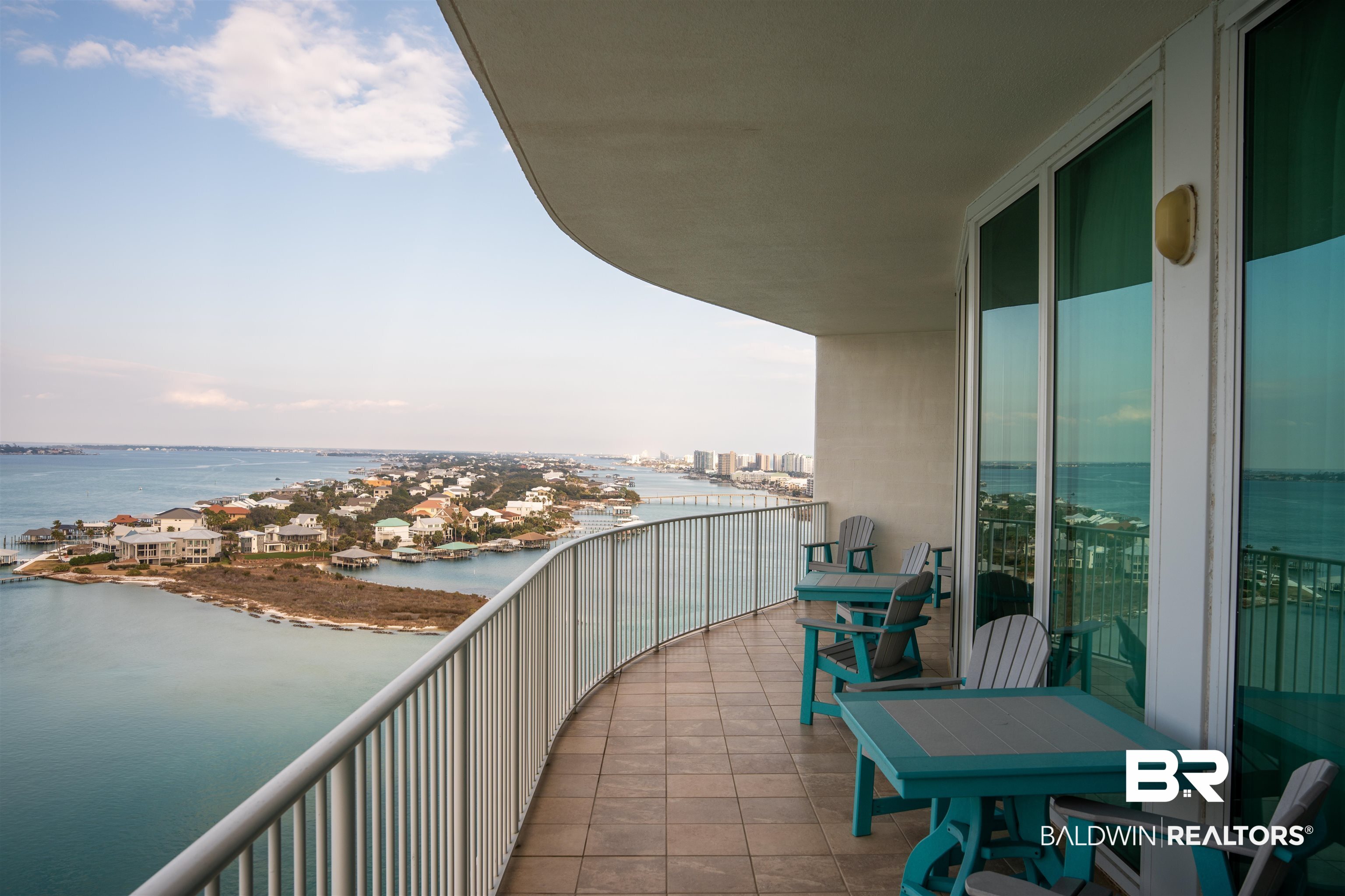28107 Perdido Beach Boulevard, Unit DPH05 Orange Beach, AL 36561 - Photo 24 of 43 Balcony with a water view