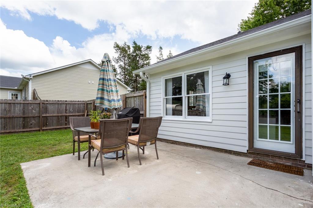 2453 Willard Road High Point, NC 27265 - Photo 25 of 29 Backyard patio great for entertaining.