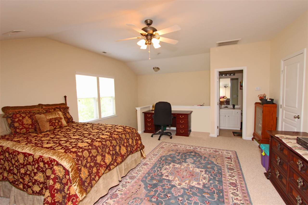 3402 Ranbir Drive Durham, NC 27713 - Photo 17 of 24 Full Large Loft Like Bedroom with Full Bath and Good Closet Space, Carpet Bedroom #3 Upstairs