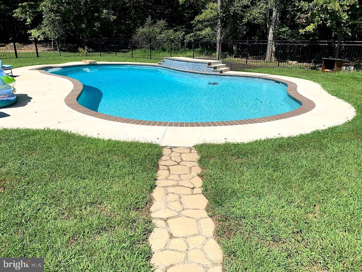 7365 Simms Landing Road Port Tobacco, MD 20677 - Photo 53 of 53 Saltwater pool w/ fountain & rock diving board