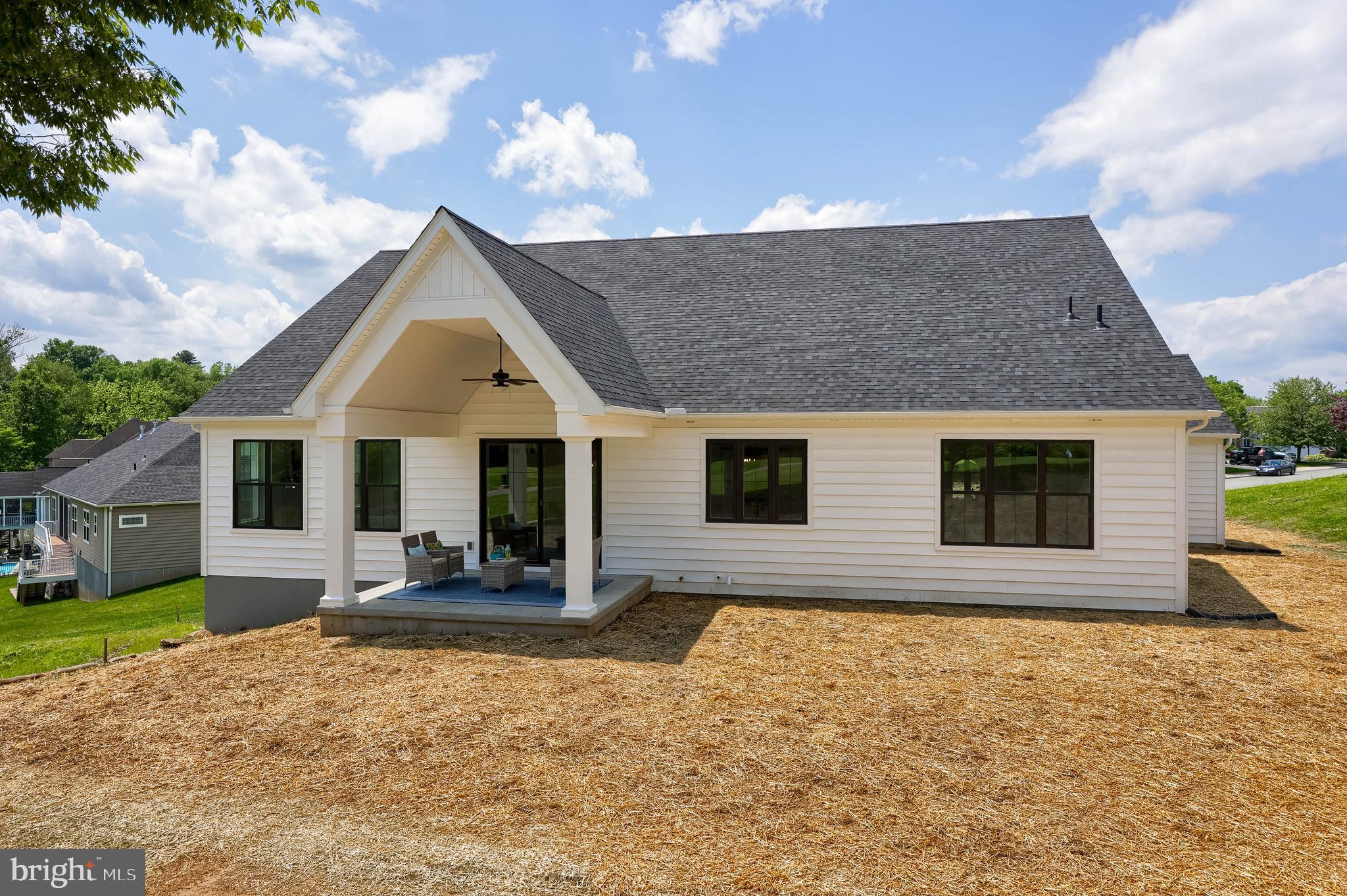 136 Stillcreek Road Millersville, PA 17551 - Photo 59 of 72 a front view of house with yard outdoor seating and barbeque oven