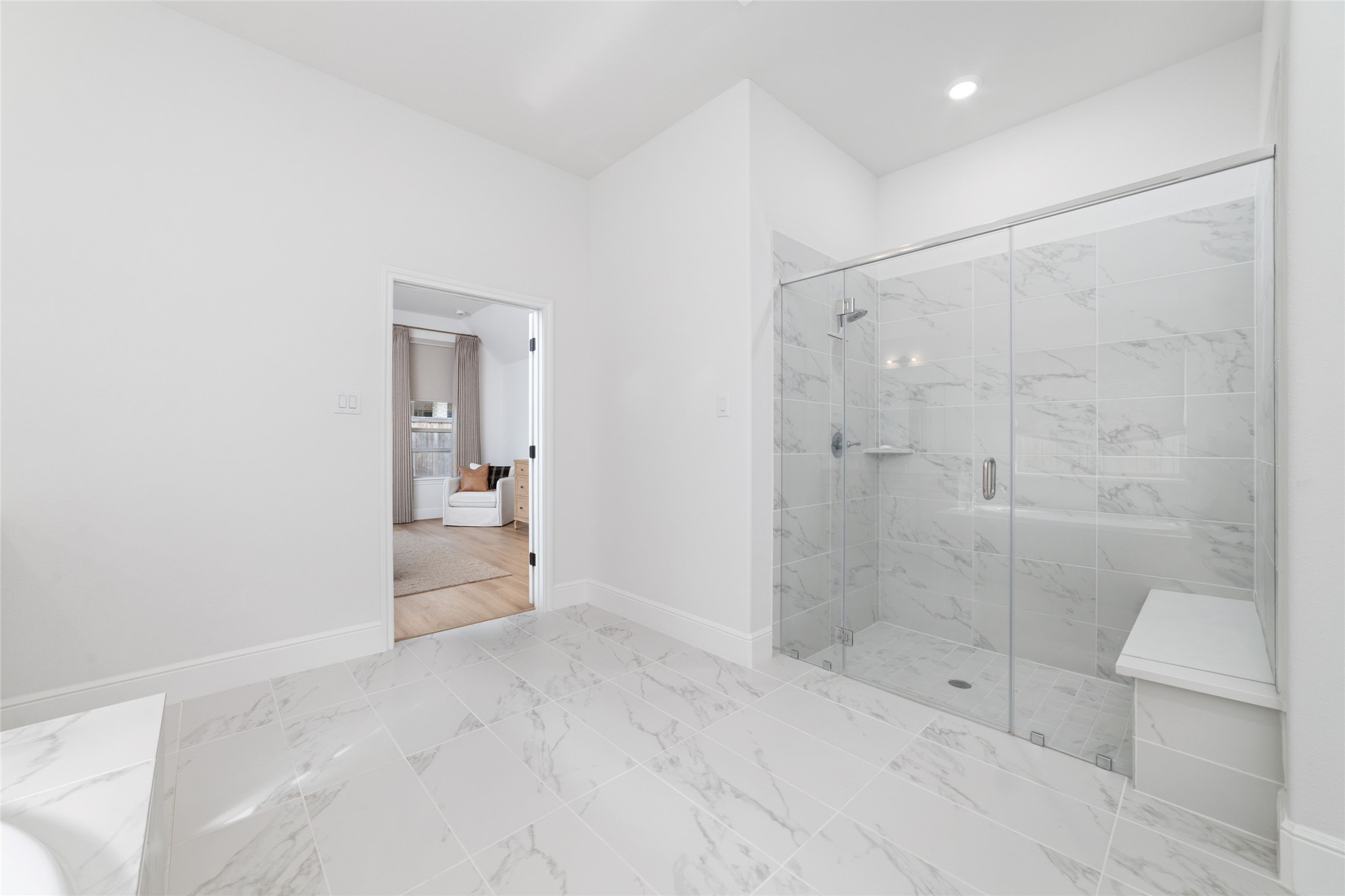 15208 Tree Swallow Court Magnolia, TX 77354 - Photo 19 of 50 a bathroom with a shower and a toilet