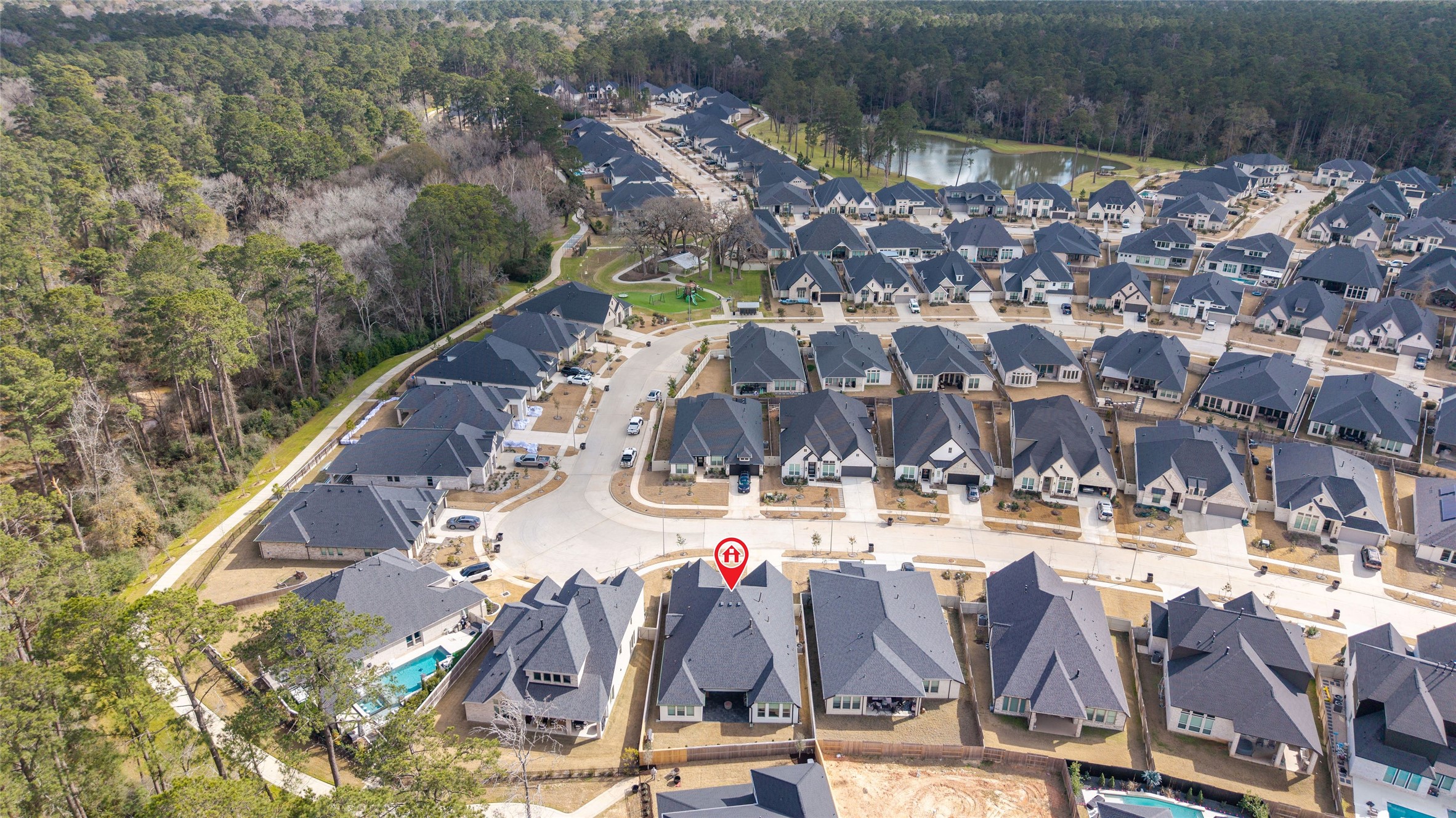 15208 Tree Swallow Court Magnolia, TX 77354 - Photo 38 of 50 a view of roof