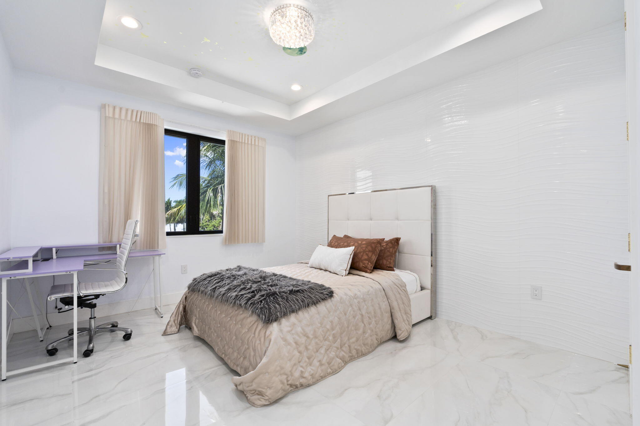 742 Marble Court Boca Raton, FL 33432 - Photo 50 of 95 a bedroom with a bed and a window
