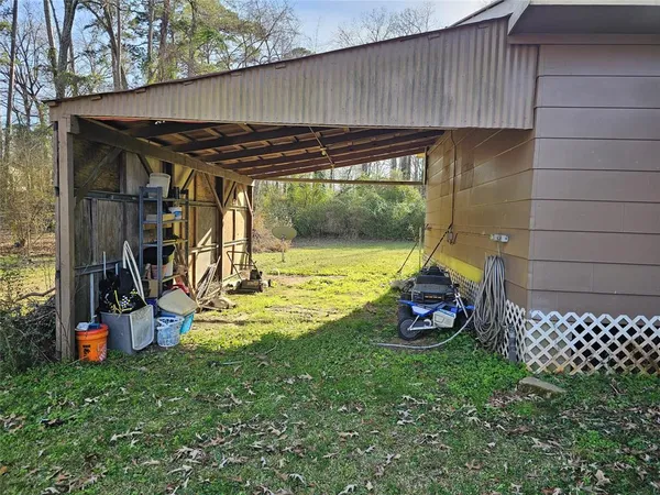 a view of a small house