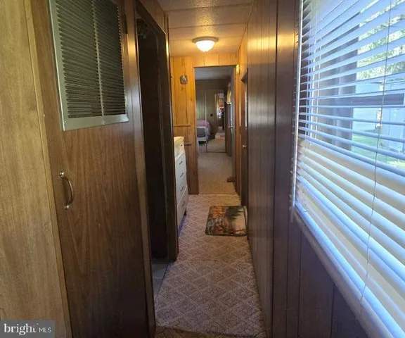 a view of a hallway with interior of the house