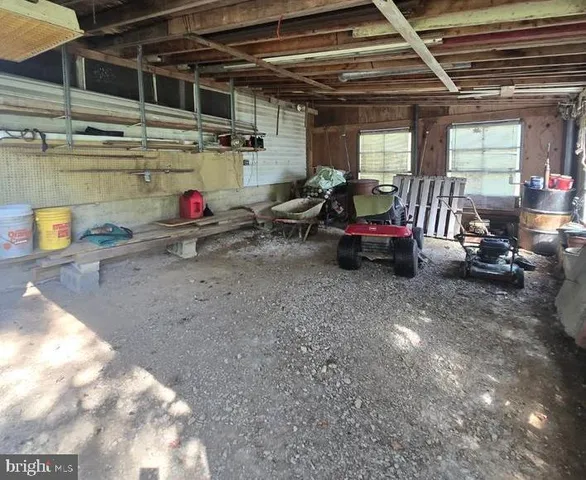 a view of parking garage