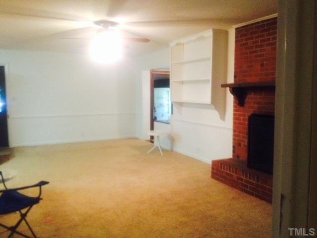 1132 Hales Road Kenly, NC 27542 - Photo 4 of 10 Family Room with Fireplace