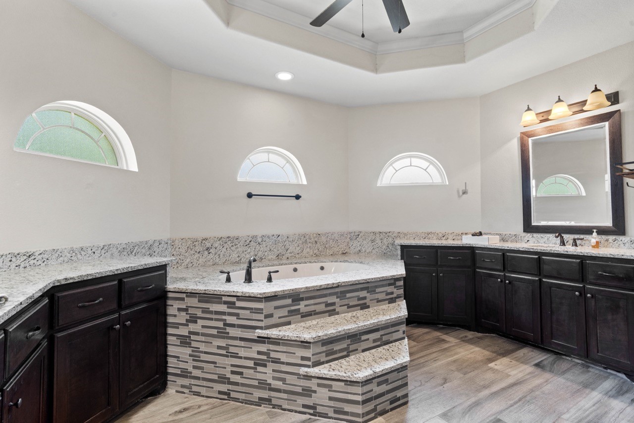 27585 Rio Blanco Drive Splendora, TX 77372 - Photo 22 of 39 Relax in this giant tub. Wash your cares away at the end of the day.