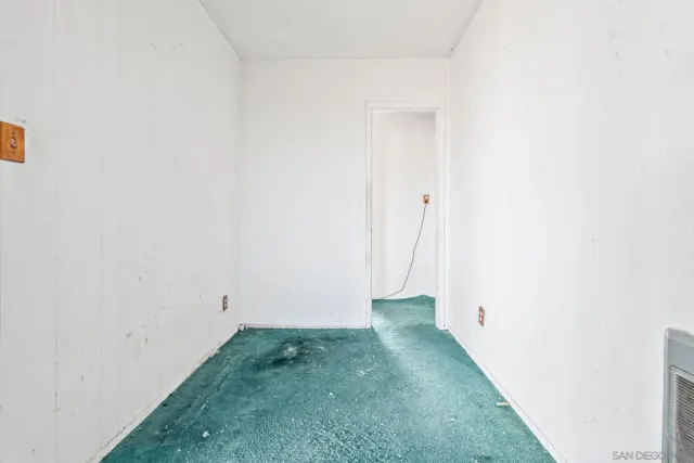 a view of closet area