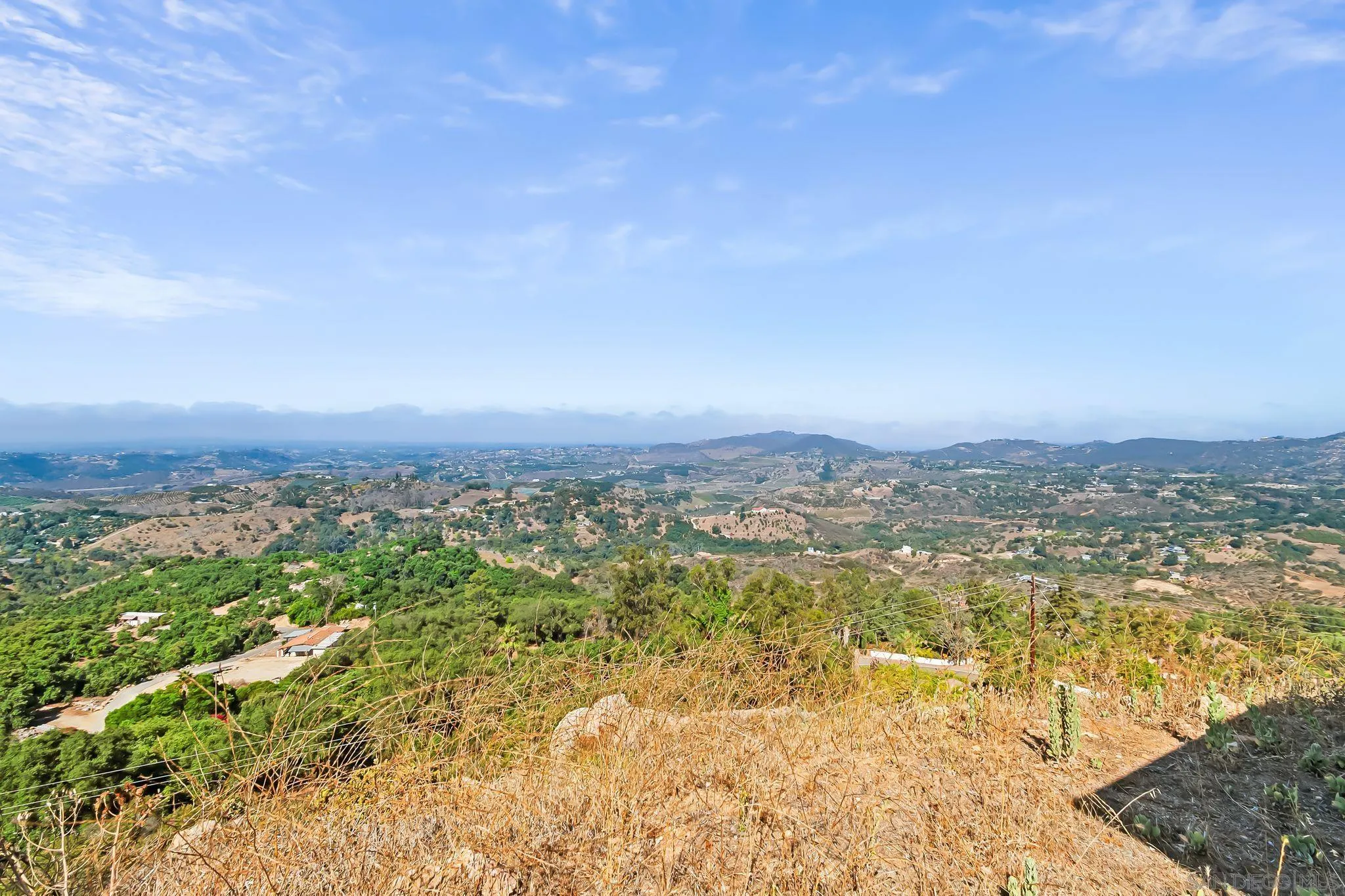 6133 Rainbow Heights Road Fallbrook, CA 92028 - Photo 46 of 55 a view of a city with ocean view