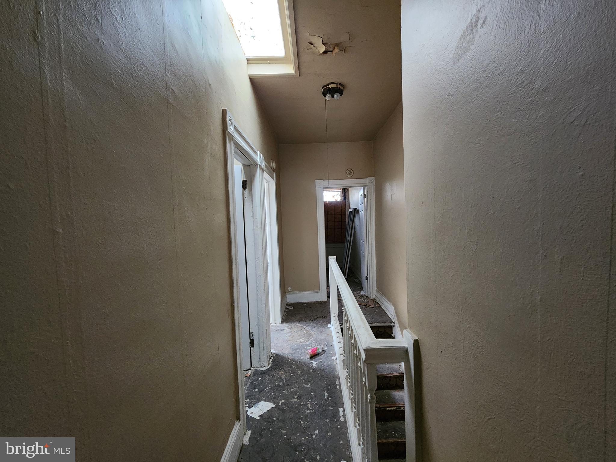 213 Furrow Street Baltimore, MD 21223 - Photo 9 of 19 a view of hallway with stairs