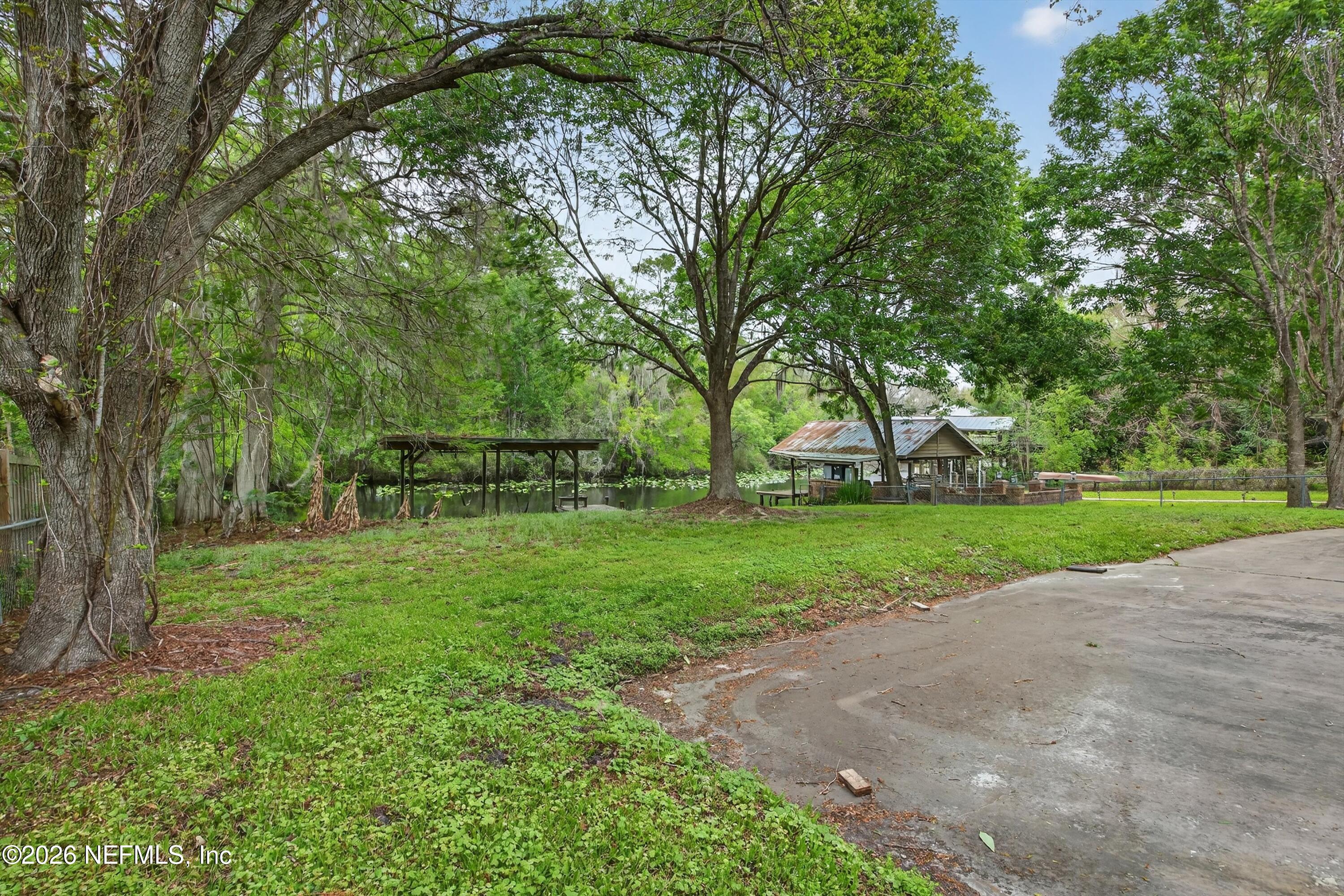 2060 Cornell Road Middleburg, FL 32068 - Photo 2 of 38 Back yard view with dock
