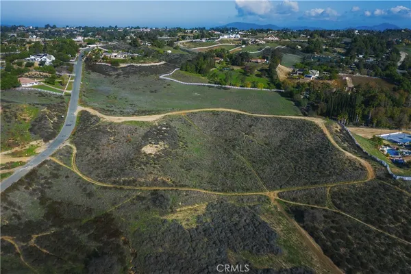 an aerial view of a houses