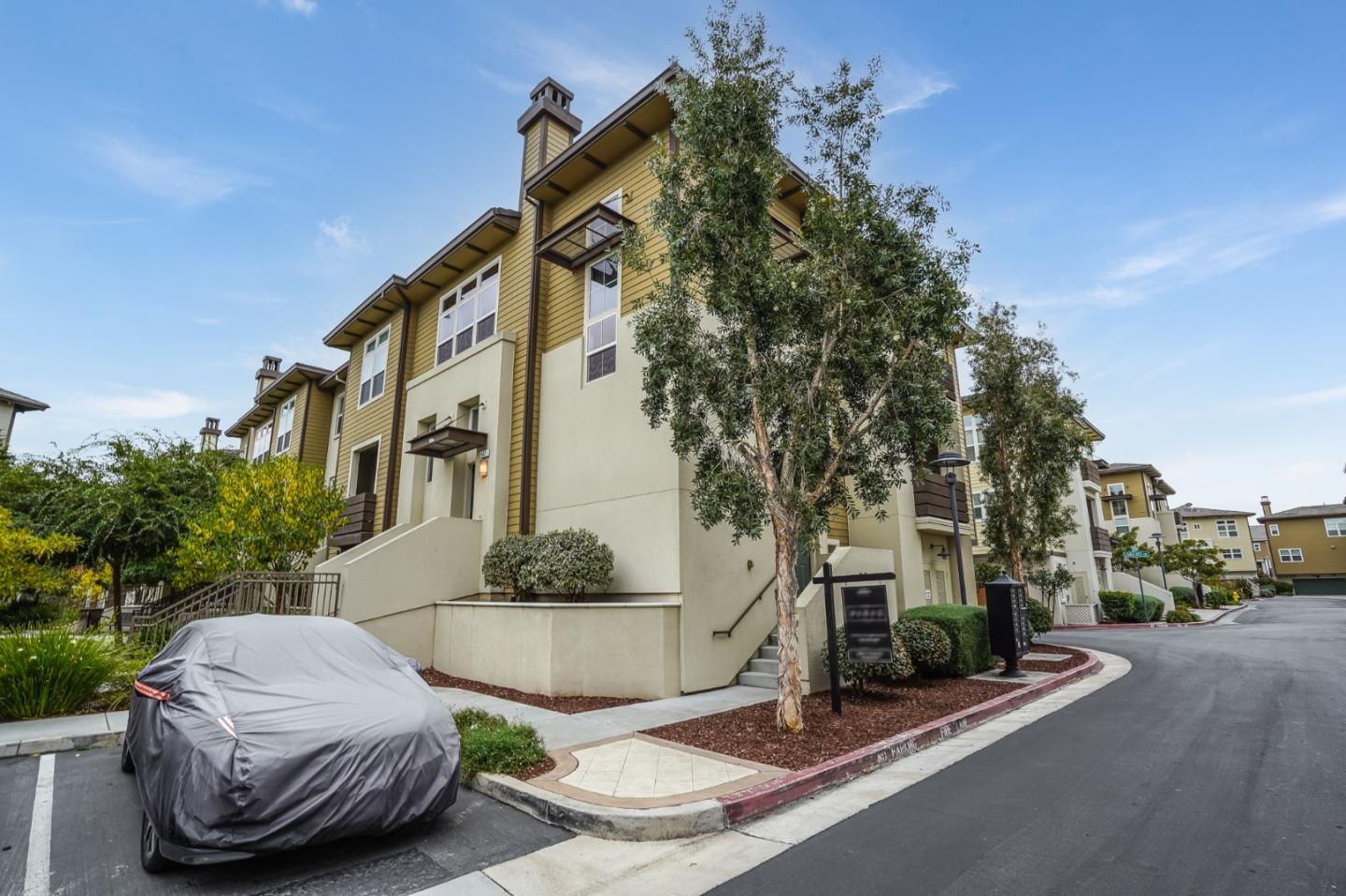 465 Landeros Drive San Mateo, CA 94403 - Photo 30 of 36 a view of a house with a sink and a fire pit