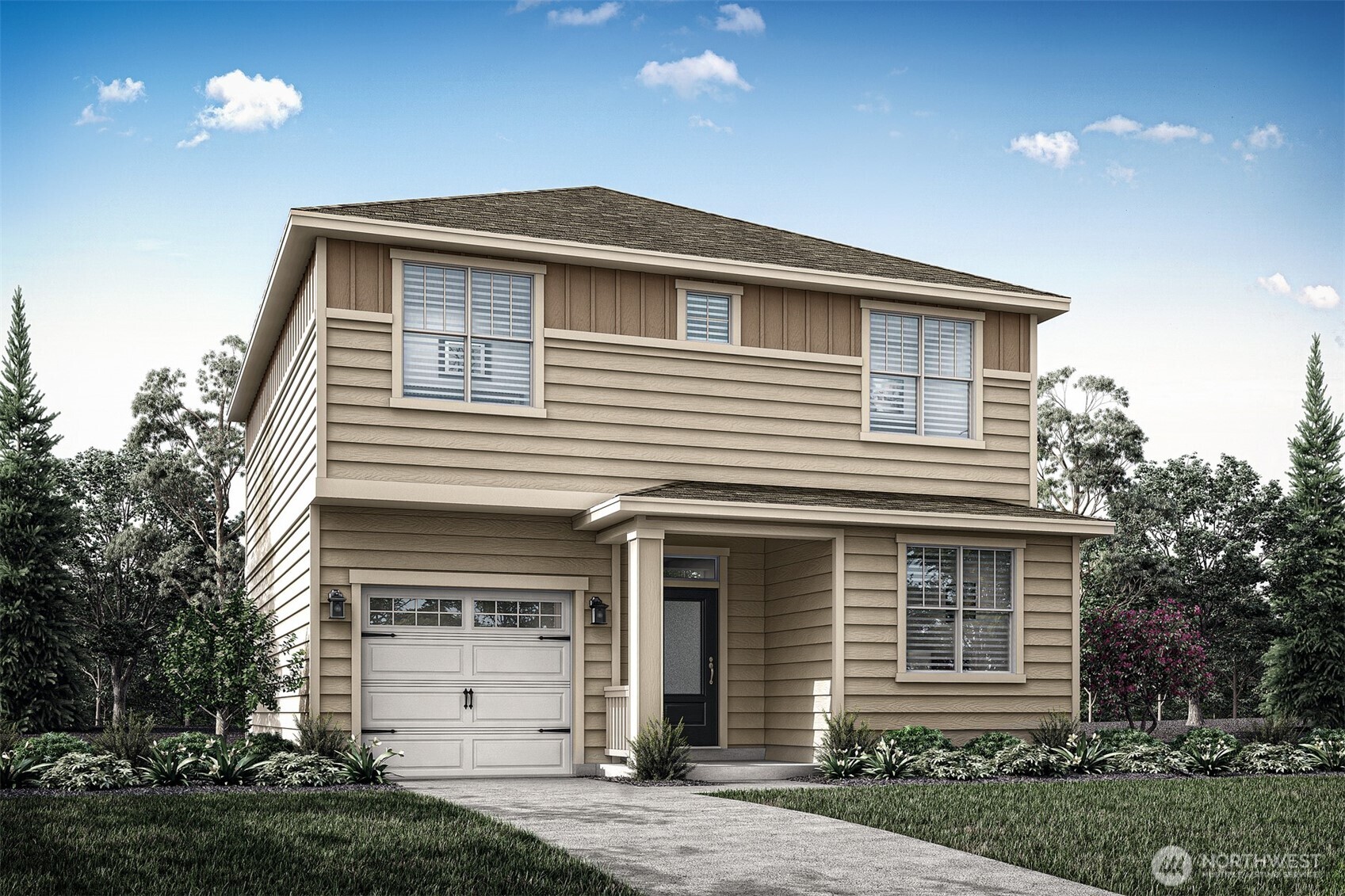 5321 East L Street Tacoma, WA 98404 - Photo 1 of 3 a front view of a house with a yard
