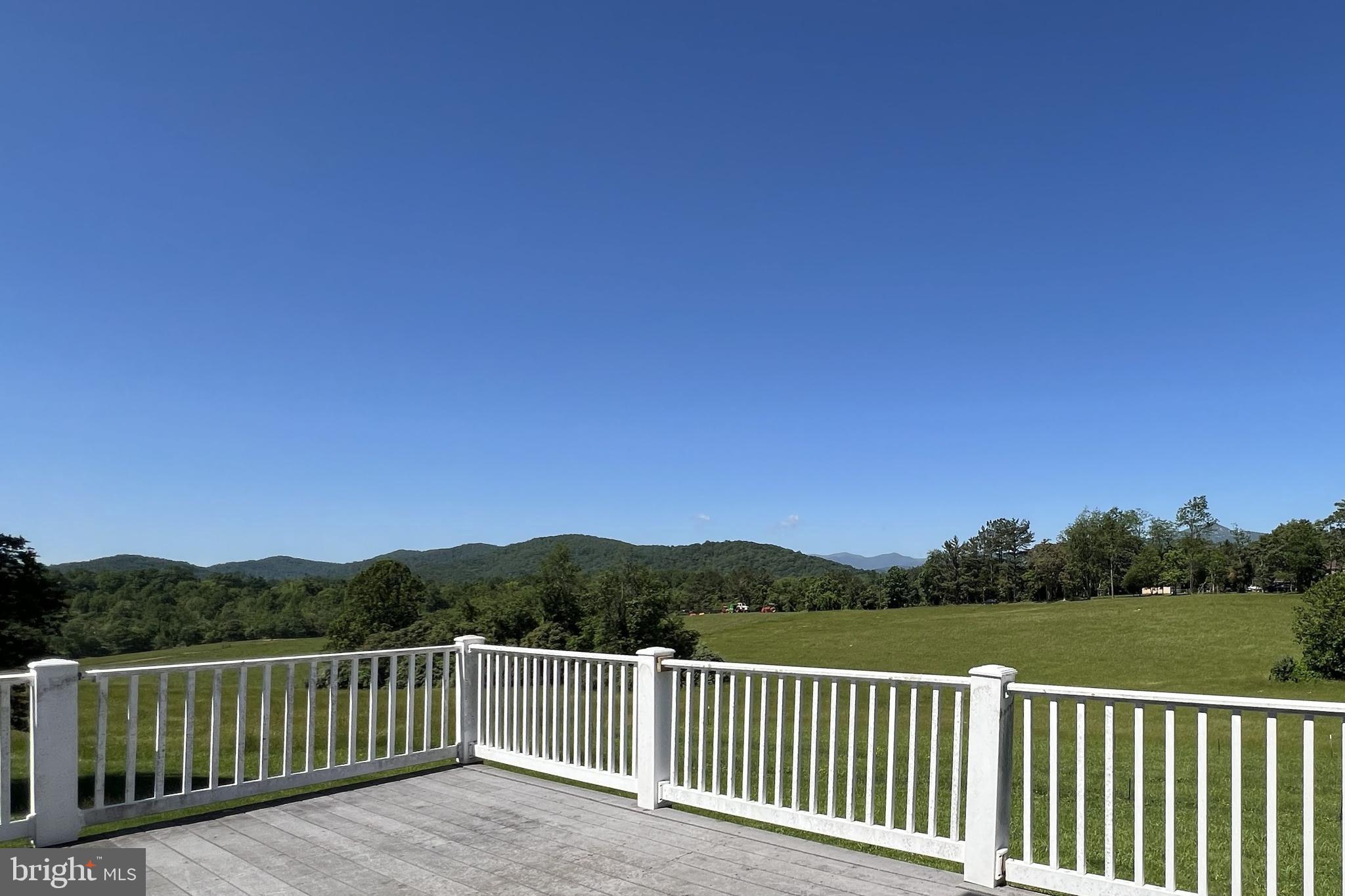 3542 Slate Mills Road Sperryville, VA 22740 - Photo 17 of 31 Large deck with Blue Ridge view