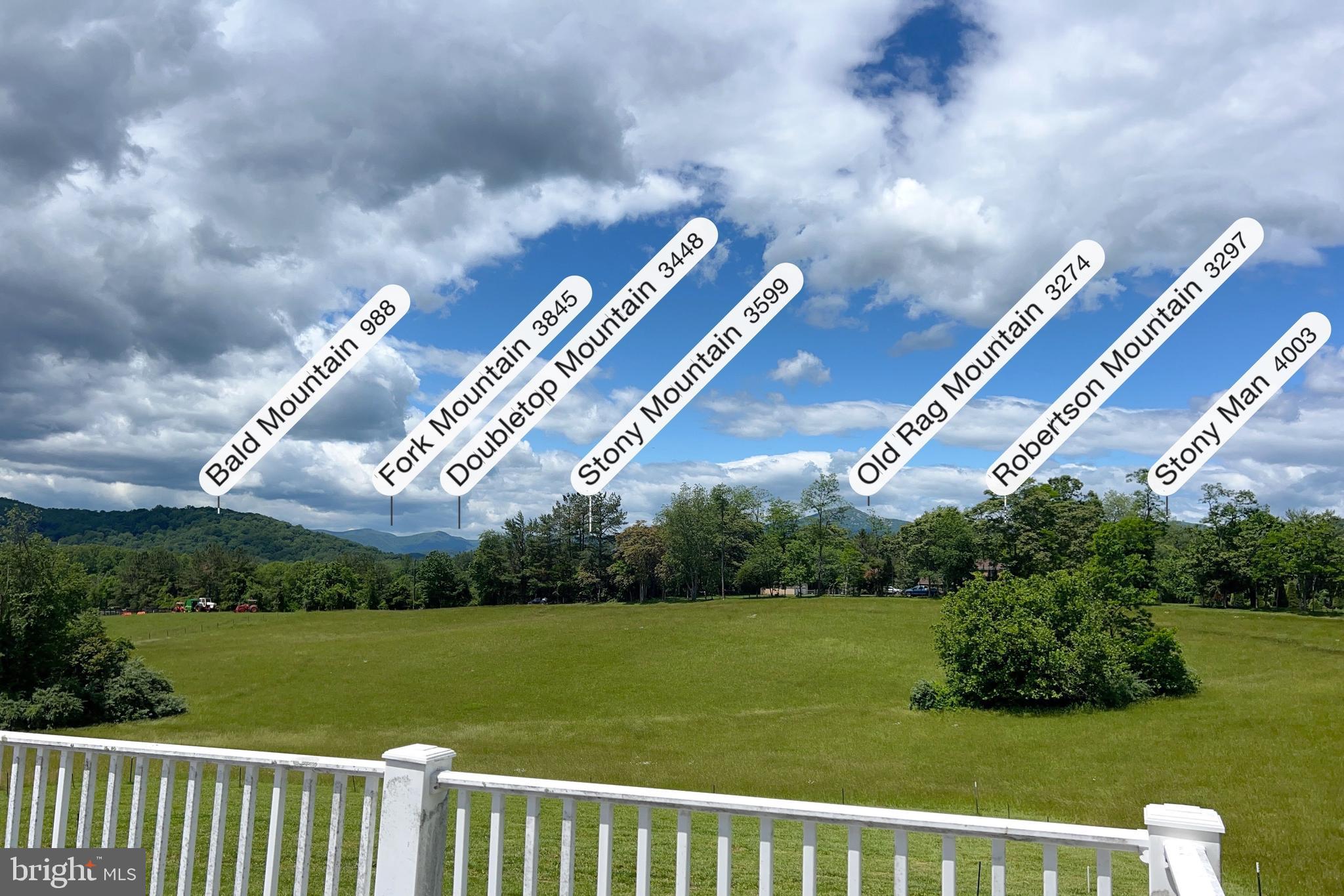 3542 Slate Mills Road Sperryville, VA 22740 - Photo 19 of 31 Well-known peaks of the Blue Ridge Mountains