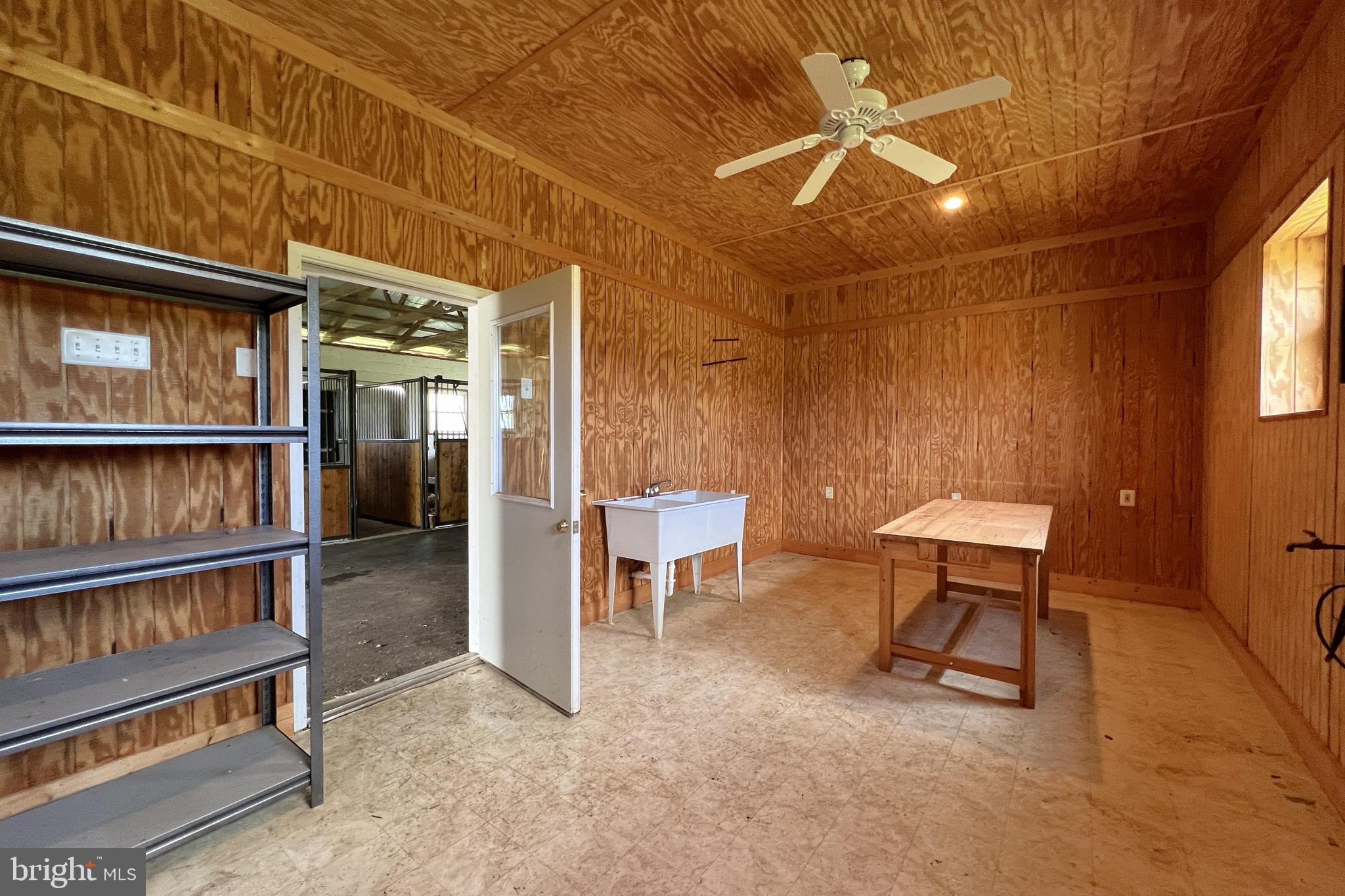 3542 Slate Mills Road Sperryville, VA 22740 - Photo 26 of 31 Large tack room with water plus separate feed room