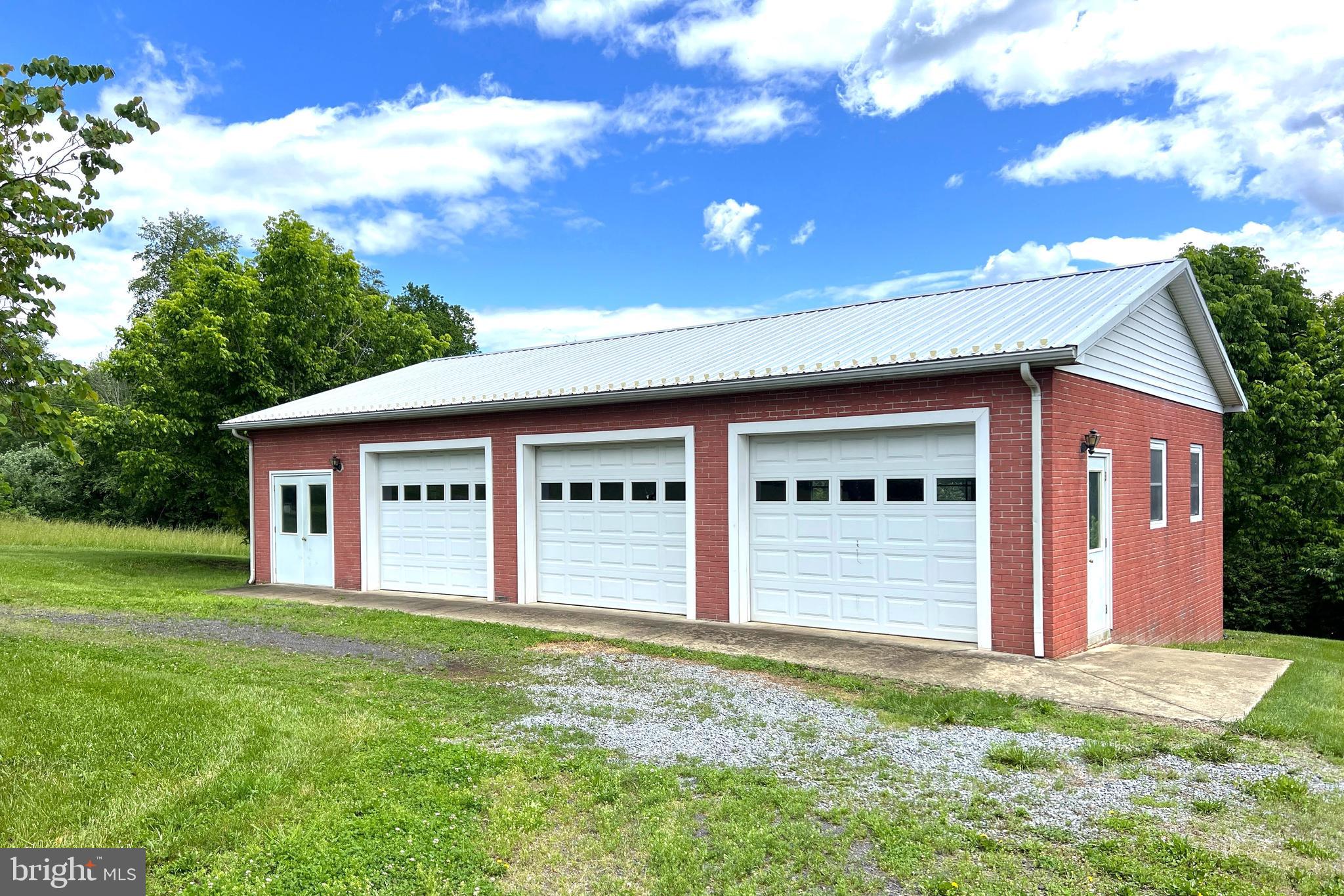 3542 Slate Mills Road Sperryville, VA 22740 - Photo 27 of 31 Oversize three-bay garage w/ separate storage area