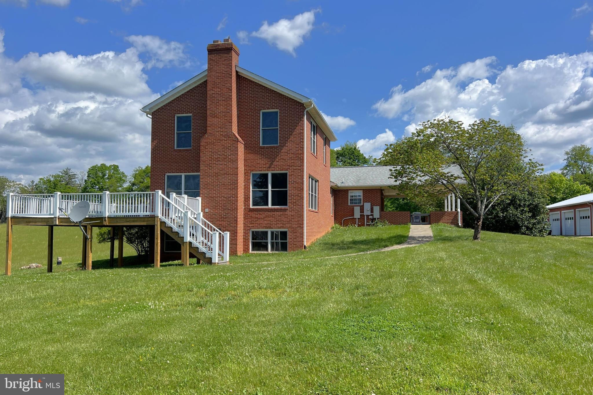 3542 Slate Mills Road Sperryville, VA 22740 - Photo 5 of 31 South side of home