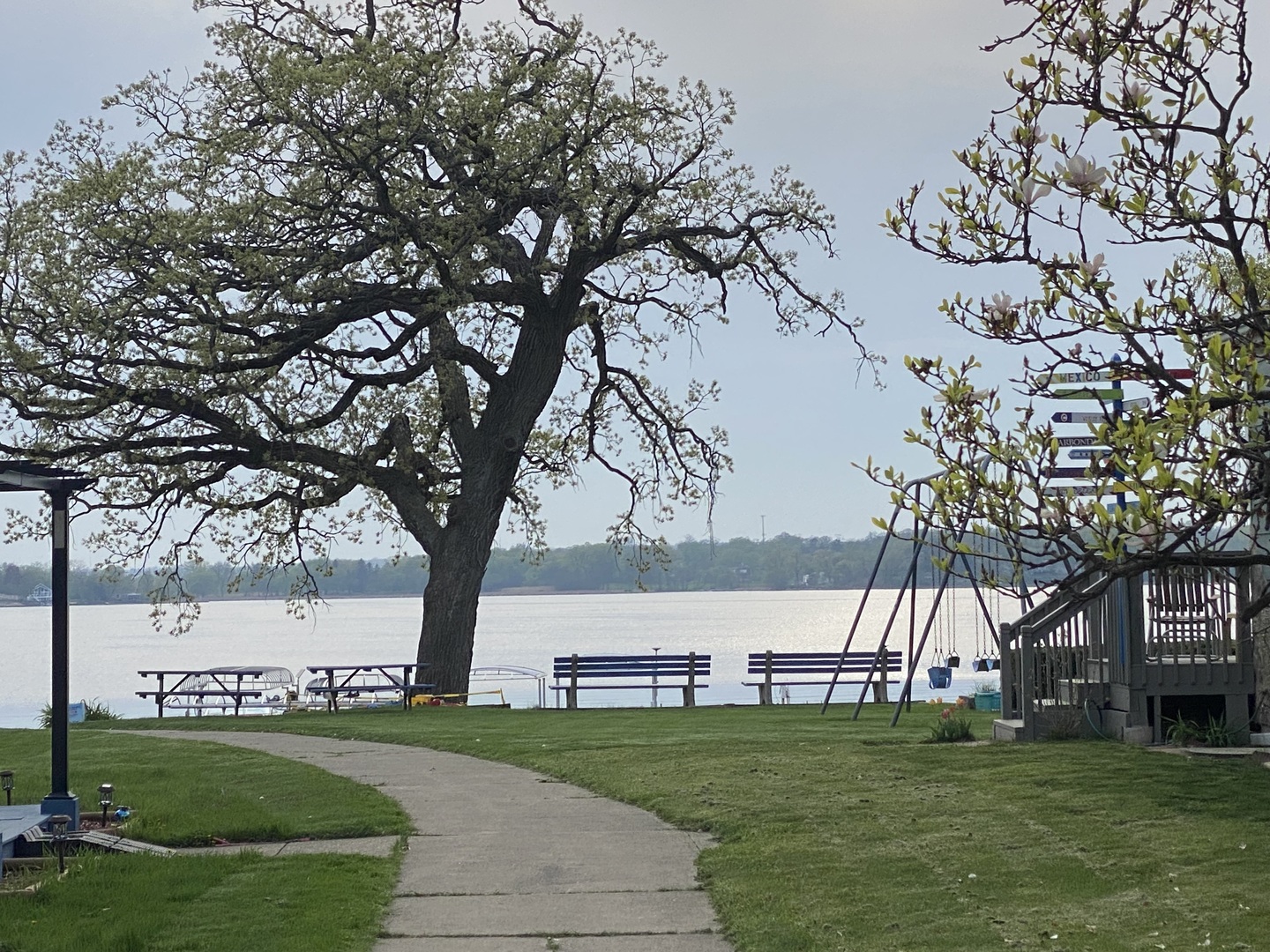 25063 3rd Antioch, IL 60002 - Photo 8 of 9 a view of a park with large trees