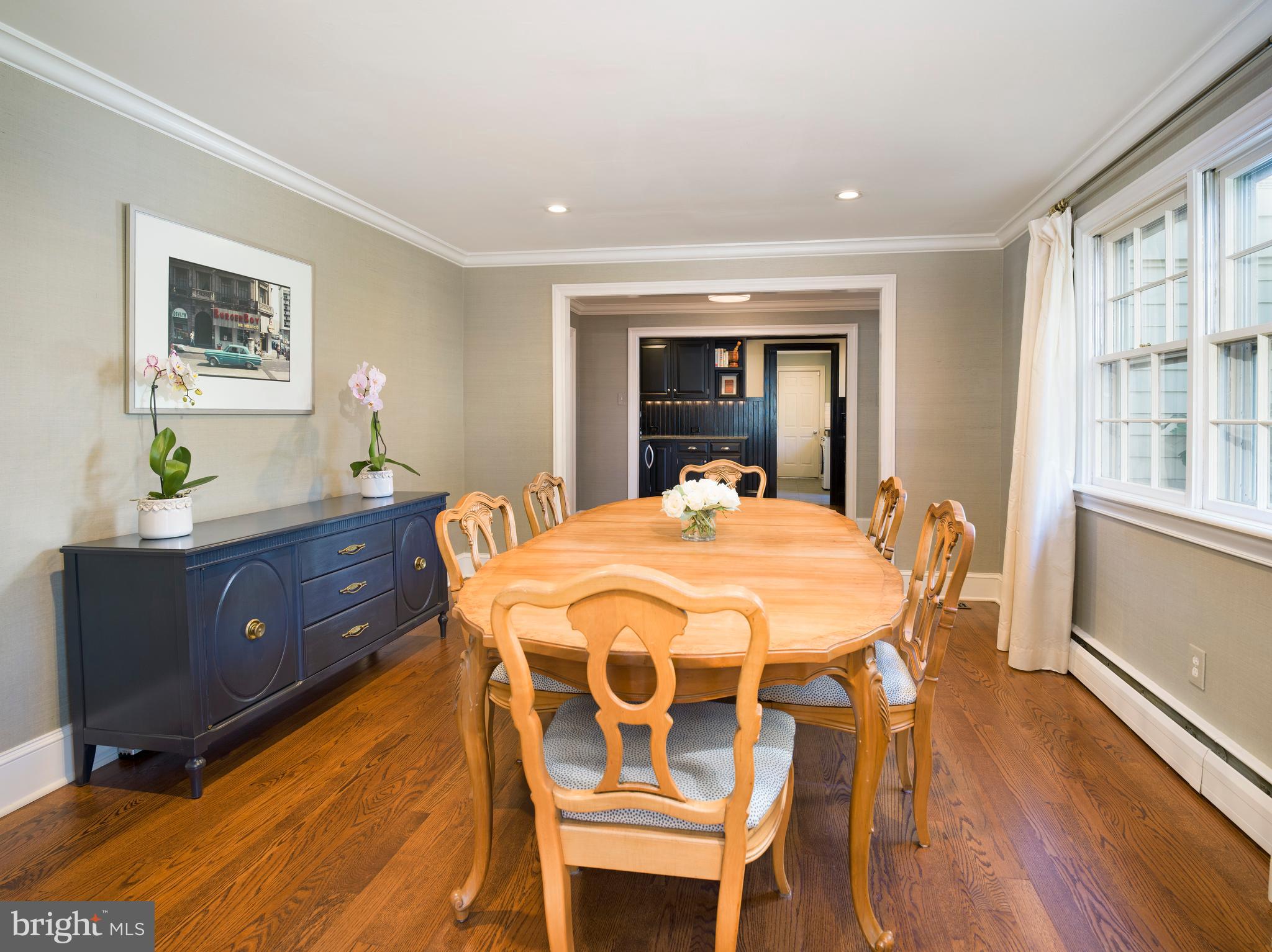 813 Hunt Road Newtown Square, PA 19073 - Photo 12 of 49 a bedroom with a bed and wooden floor