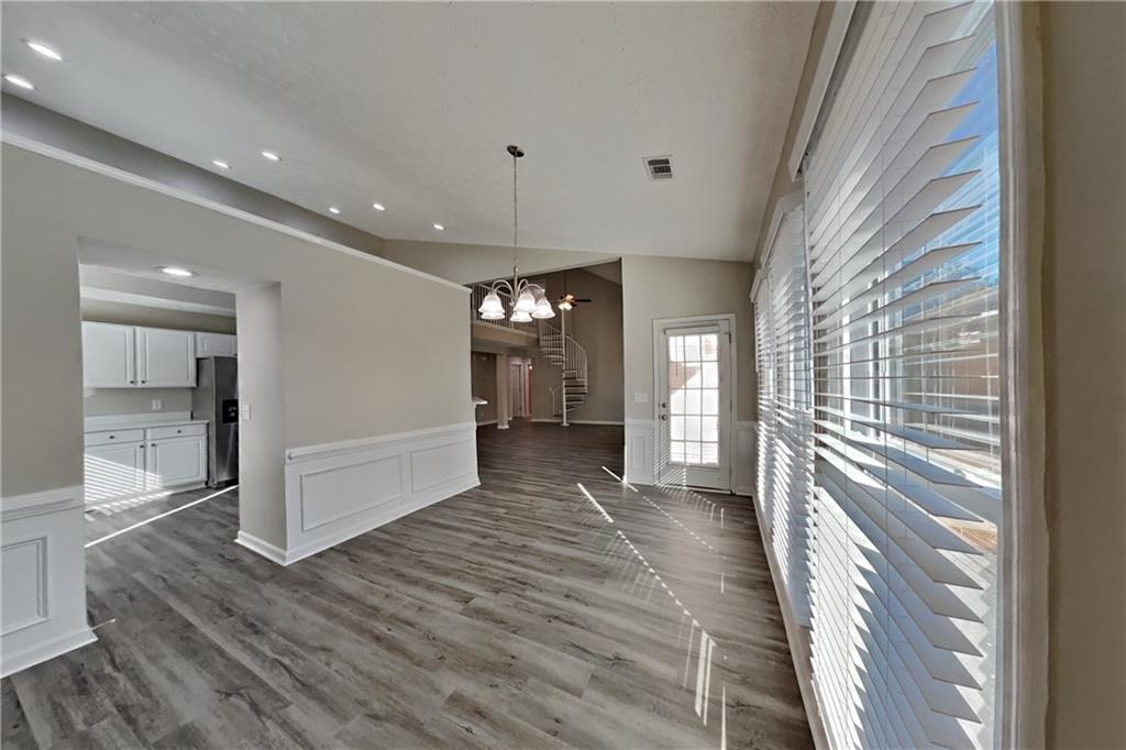 2097 Corsica Way Southwest Marietta, GA 30008 - Photo 6 of 25 a view of hallway with a large window