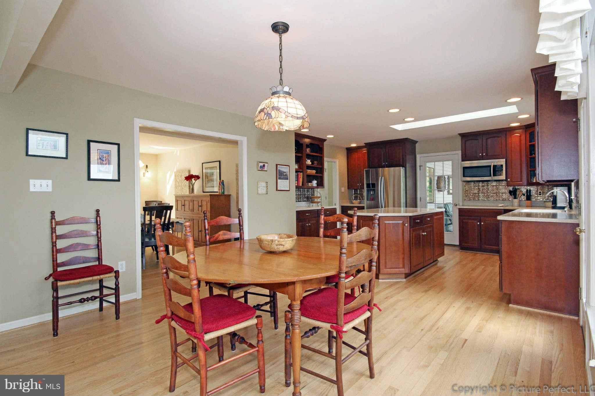 9831 Fox Road Frederick, MD 21702 - Photo 11 of 30 With Area for Eating and Doorway to Dining Room