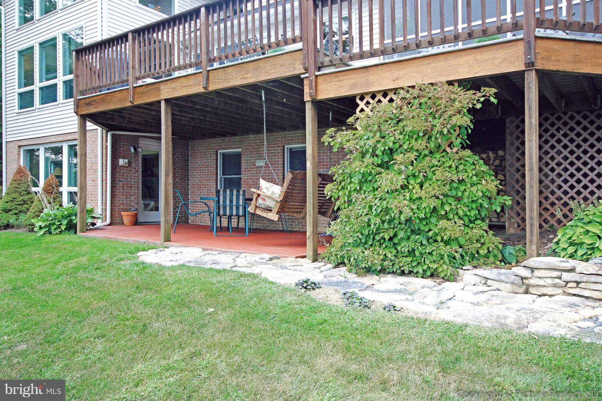 9831 Fox Road Frederick, MD 21702 - Photo 26 of 30 Patio Outside LL Family Room and Below Deck
