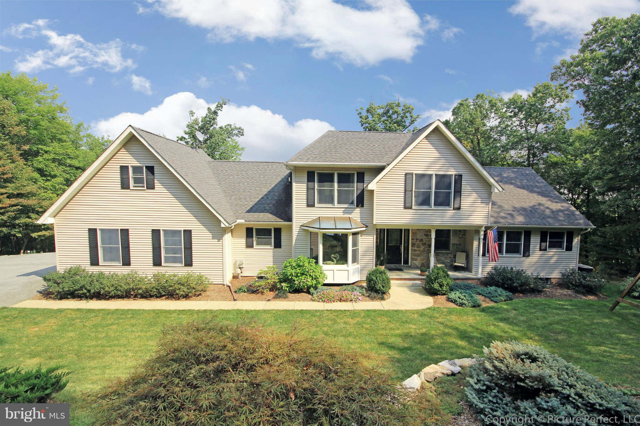 9831 Fox Road Frederick, MD 21702 - Photo 5 of 30 Custom Landscape & Welcoming Front Porch