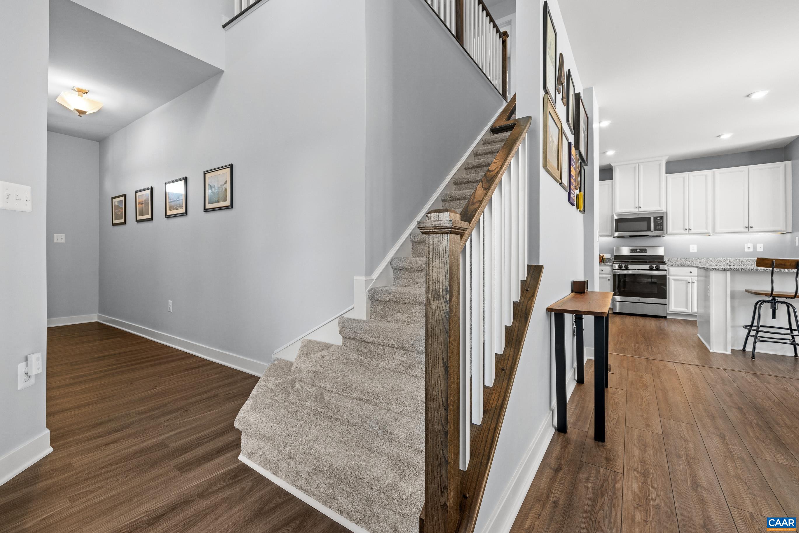 4286 Sunset Drive Charlottesville, VA 22911 - Photo 19 of 43 a view of entryway and hall with wooden floor