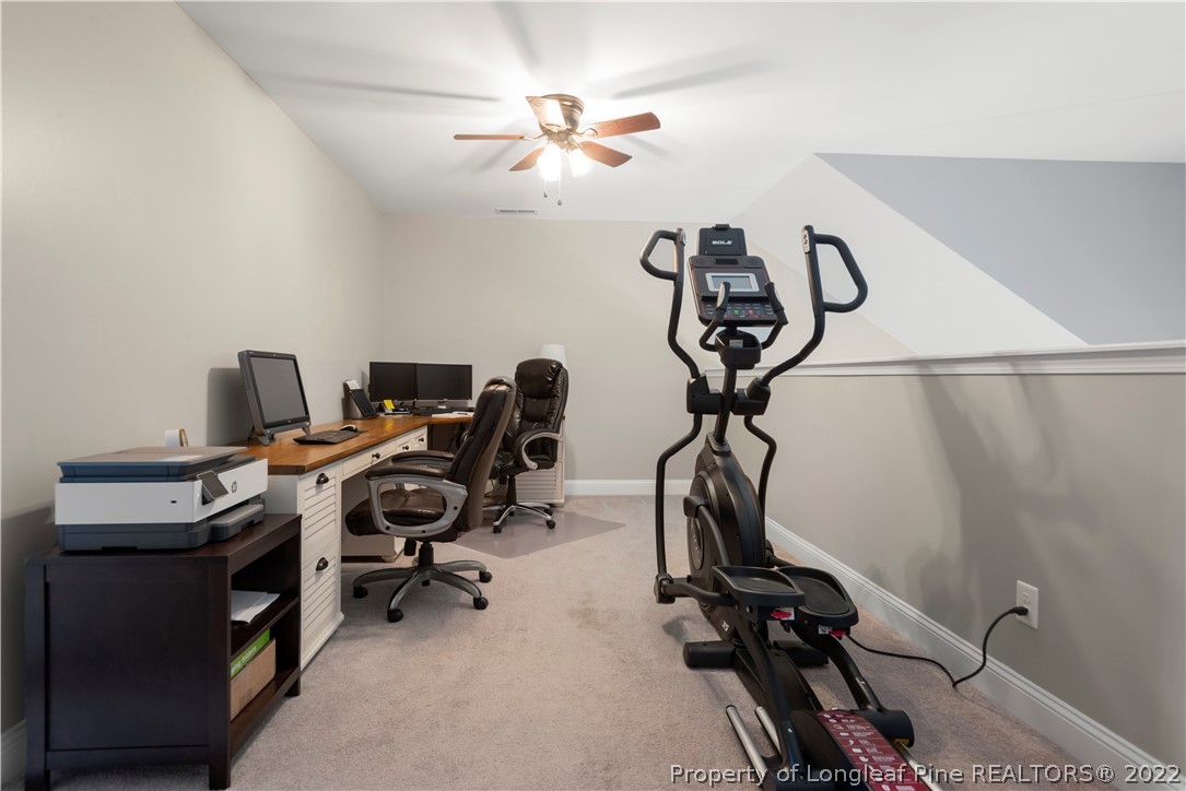 207 Samuel Nicholas Drive Cameron, NC 28326 - Photo 27 of 31 a view of a room with gym equipment