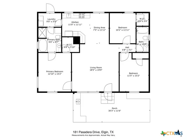 a picture of a floor plan