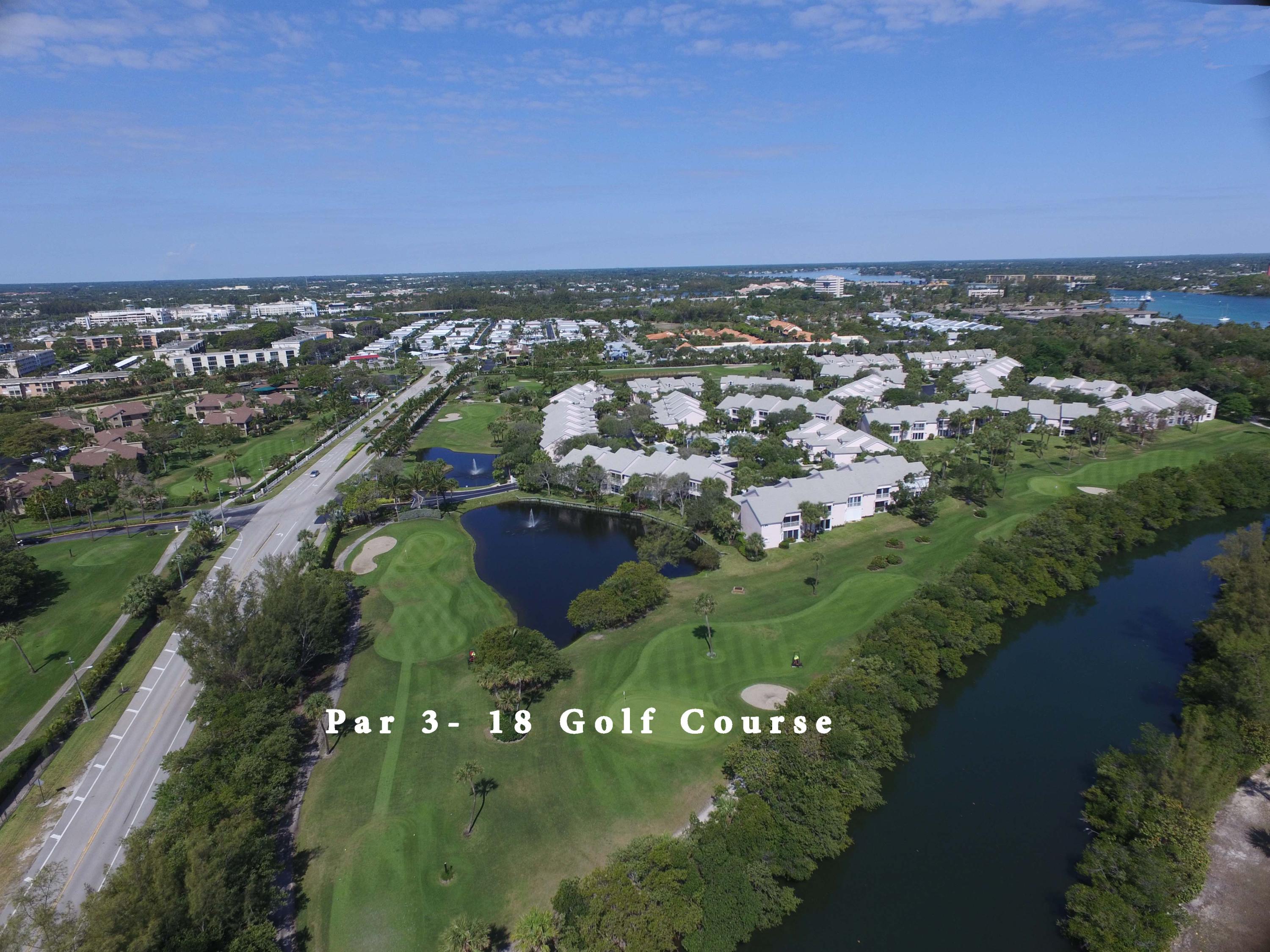 300 Ocean Trail Way, Unit 805 Jupiter, FL 33477 - Photo 26 of 27 Jupiter Dunes Golf Course Aerial
