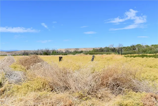 a view of a lake with houses in the back
